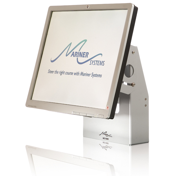 HP LA1951g 19" TFT monitor with MS1080 Desk-mount Mariner Kit