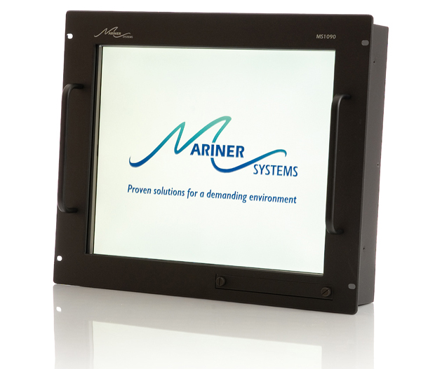 HP LA1951g 19" TFT monitor with MS1090 Console-mount Mariner Kit