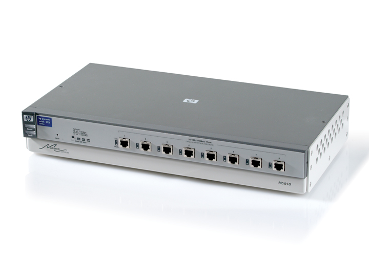 HP Procurve Switch 2708 with MS640 Mariner Kit