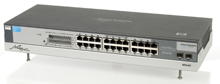HP Procurve Switch with MS660 Mariner Kit